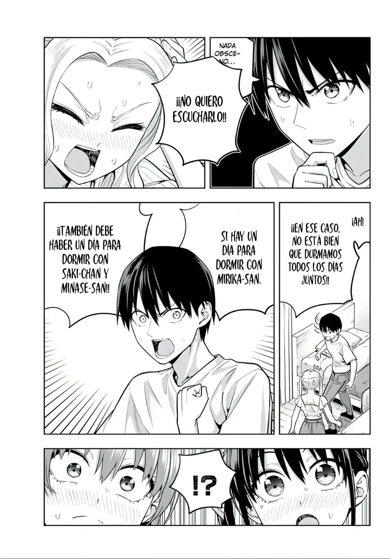 Kanojo mo Kanojo capítulo 63, página 14