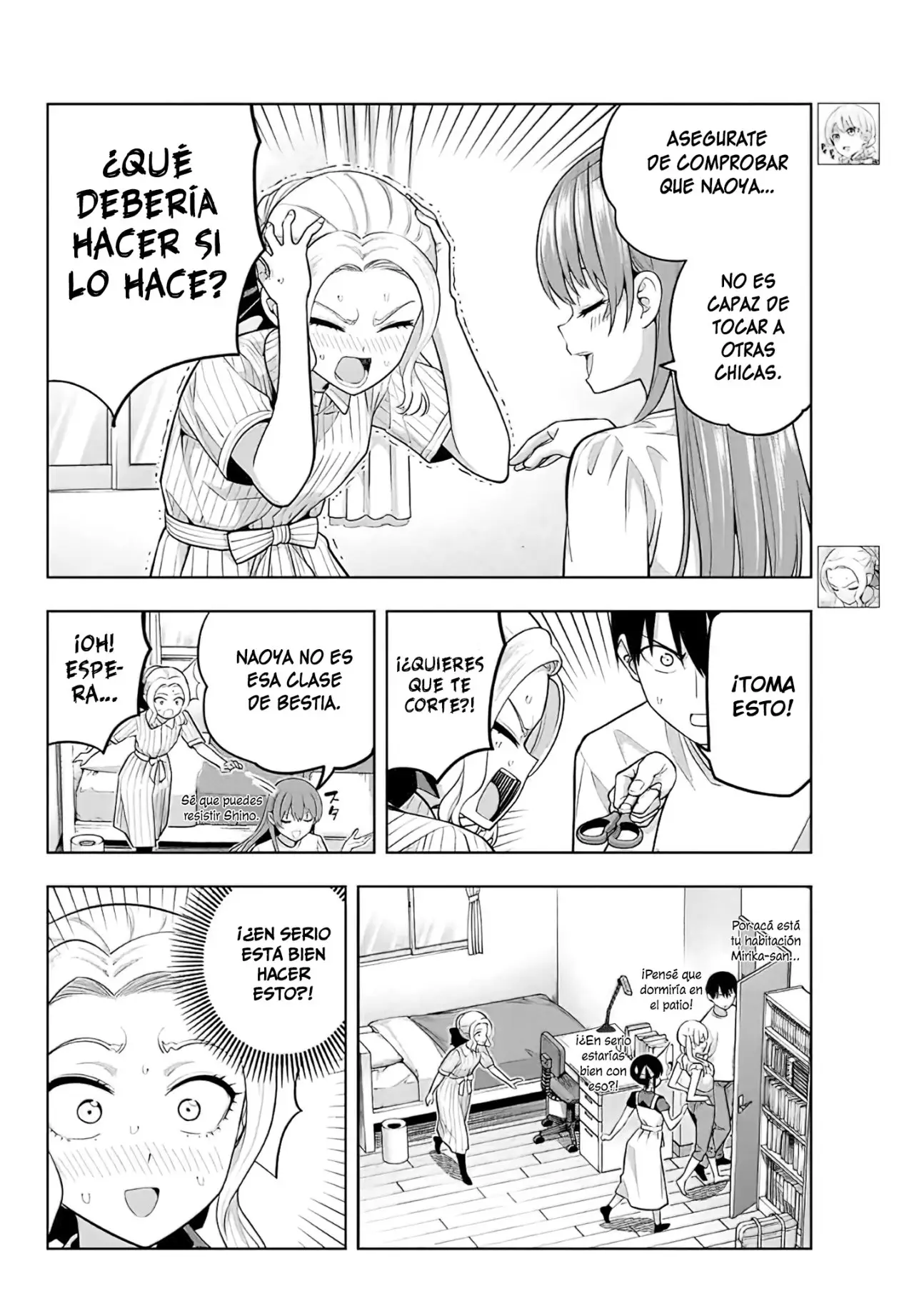 Kanojo mo Kanojo capítulo 64, página 7