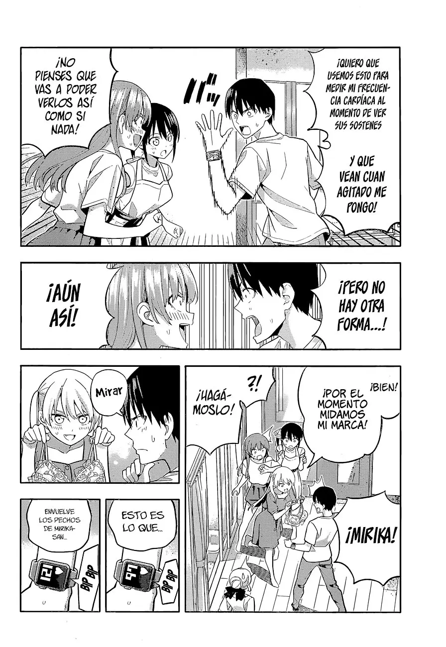 Kanojo mo Kanojo capítulo 68, página 8