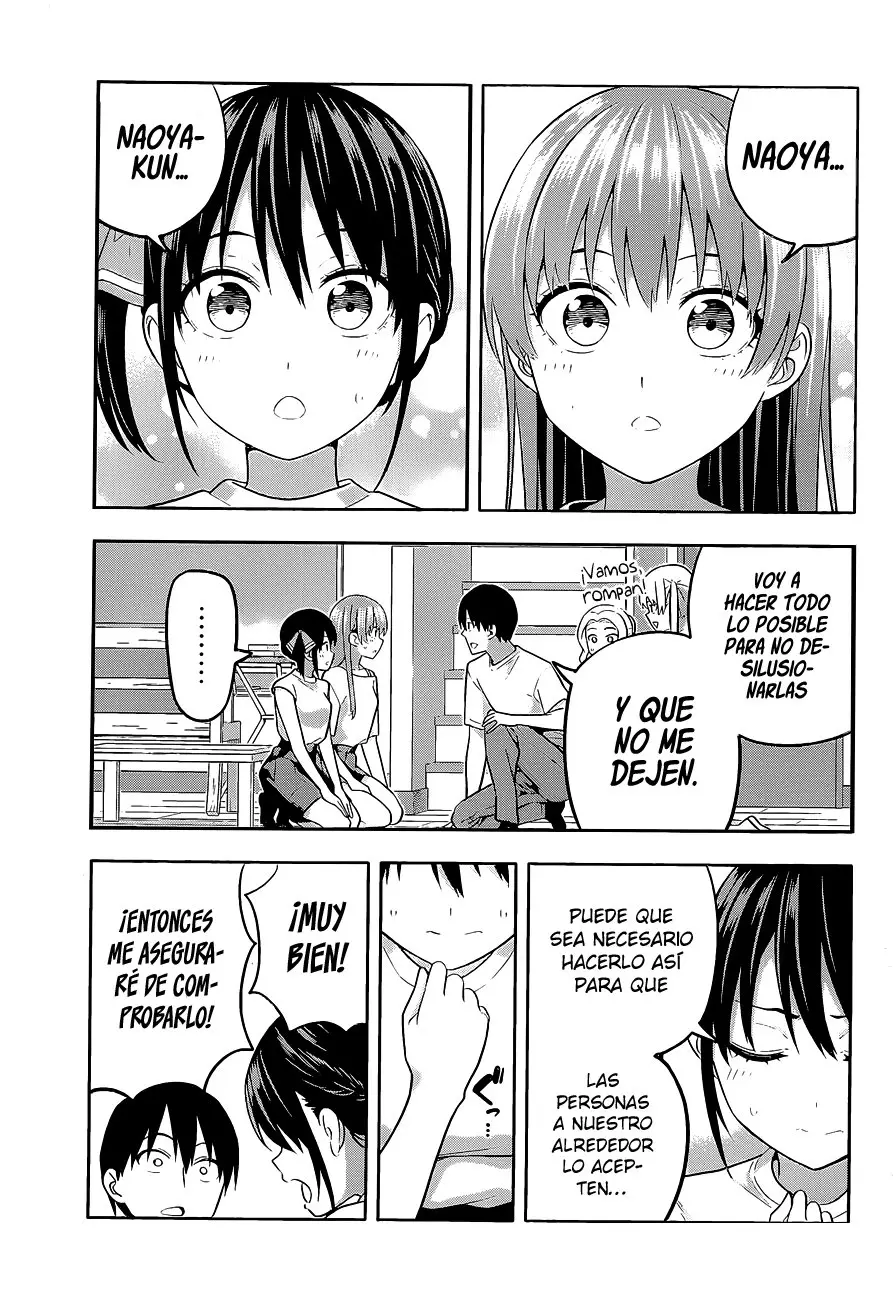Kanojo mo Kanojo capítulo 70, página 13