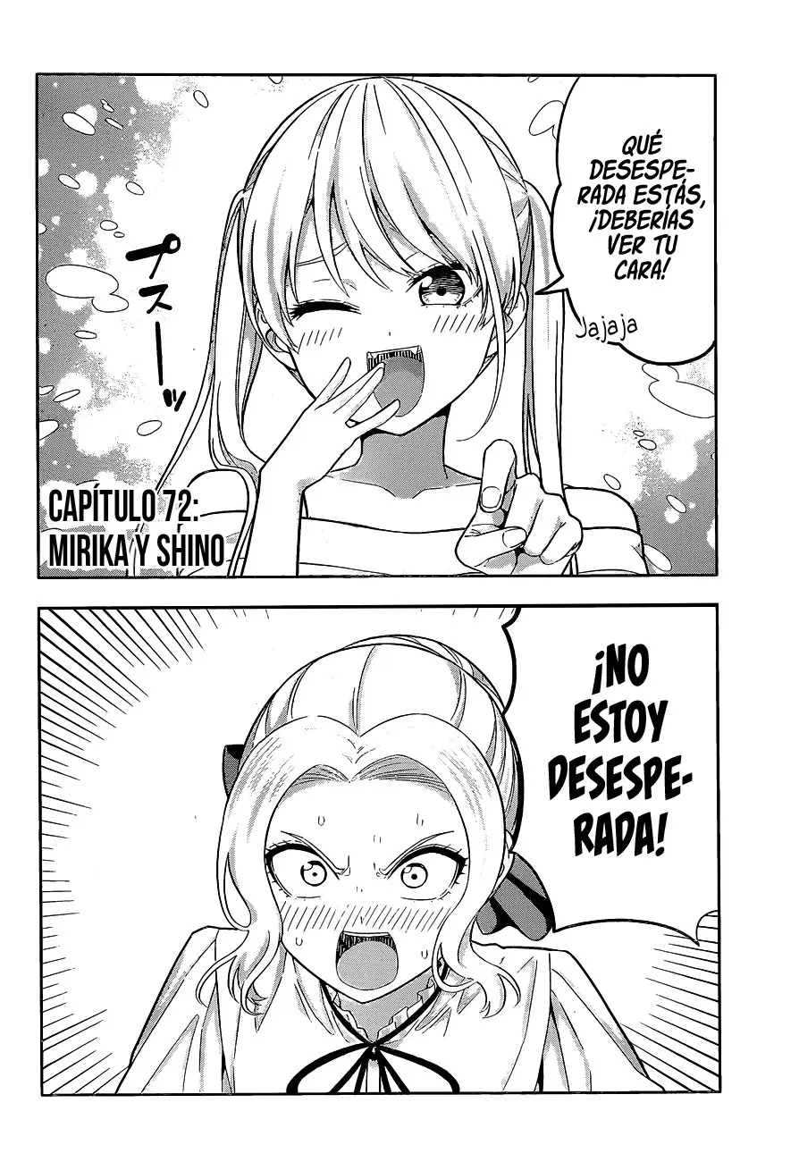 Kanojo mo Kanojo capítulo 72, página 3