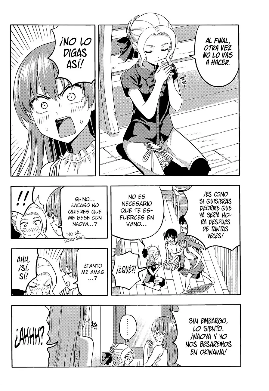 Kanojo mo Kanojo capítulo 73, página 13