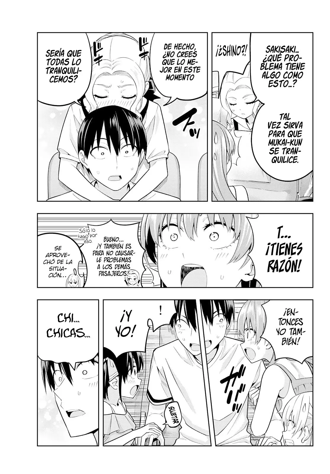 Kanojo mo Kanojo capítulo 74, página 11