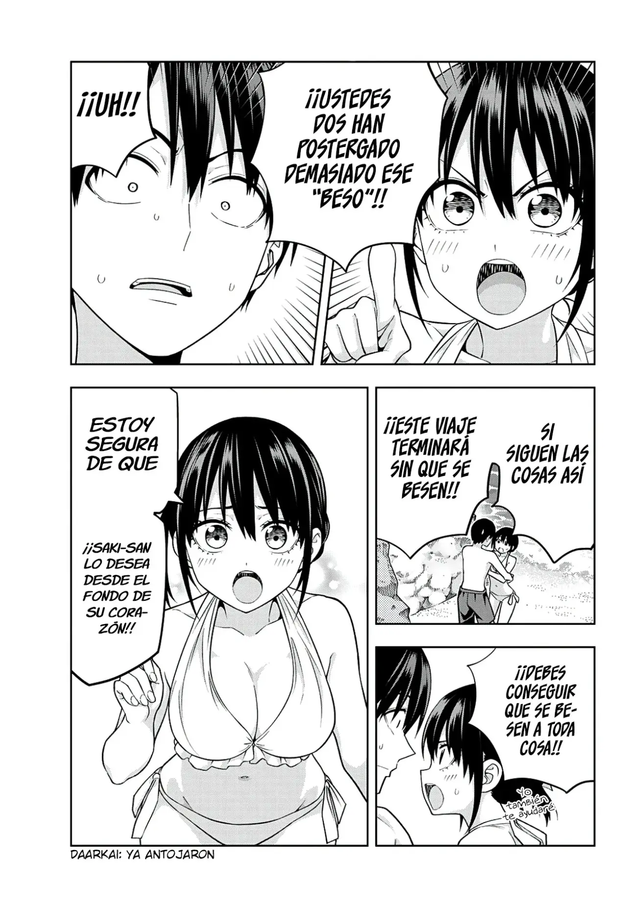 Kanojo mo Kanojo capítulo 76, página 11