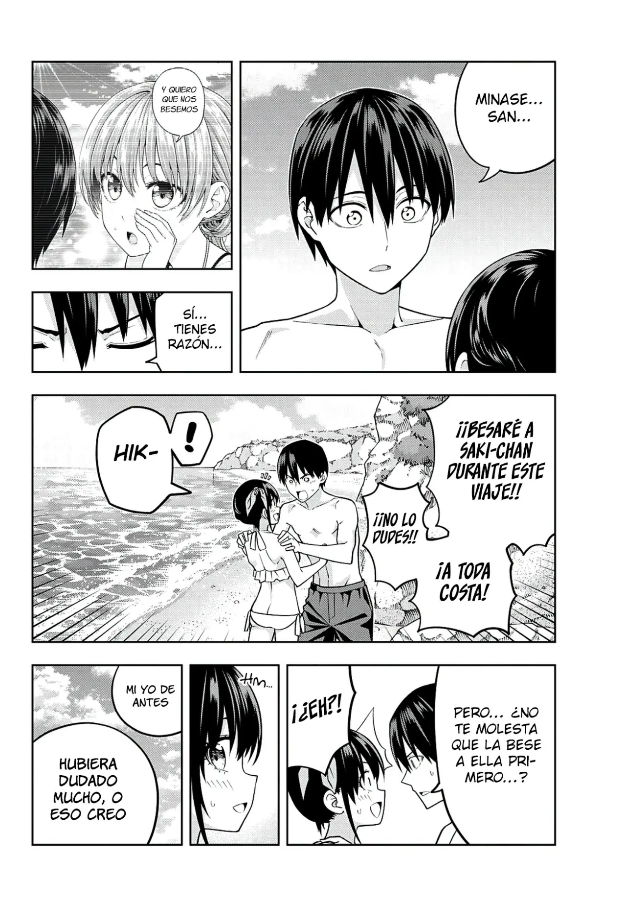 Kanojo mo Kanojo capítulo 76, página 12