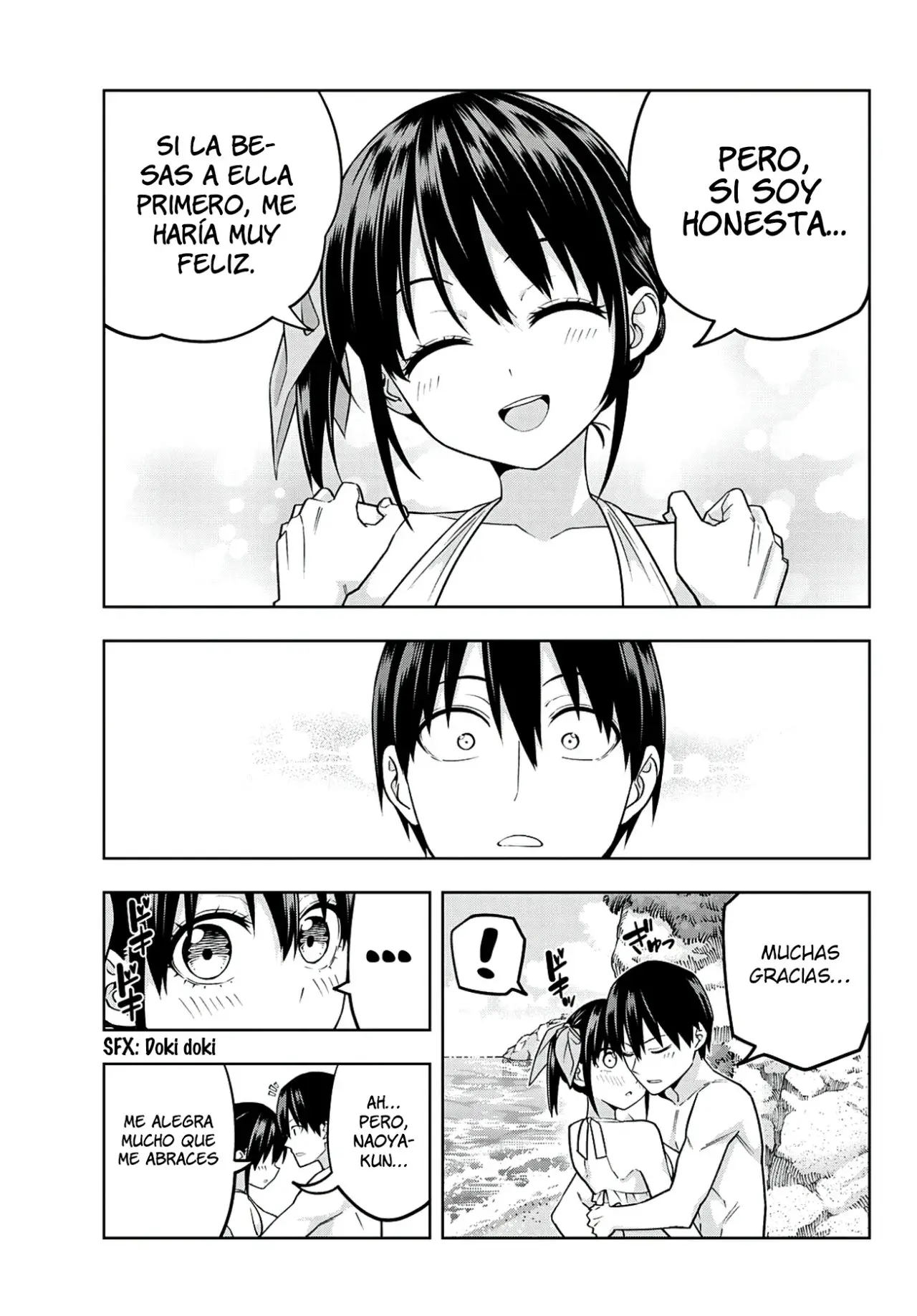 Kanojo mo Kanojo capítulo 76, página 13