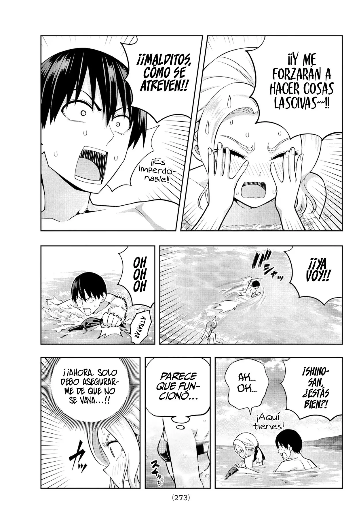 Kanojo mo Kanojo capítulo 77, página 9