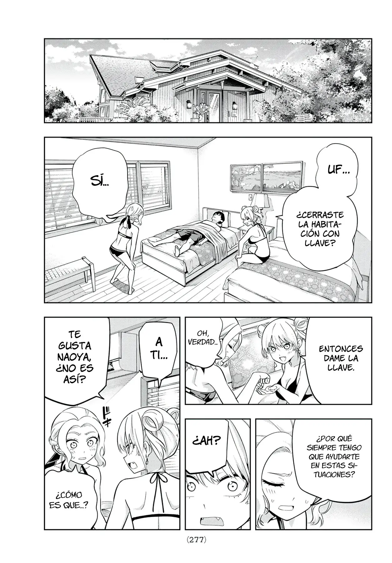 Kanojo mo Kanojo capítulo 77, página 13