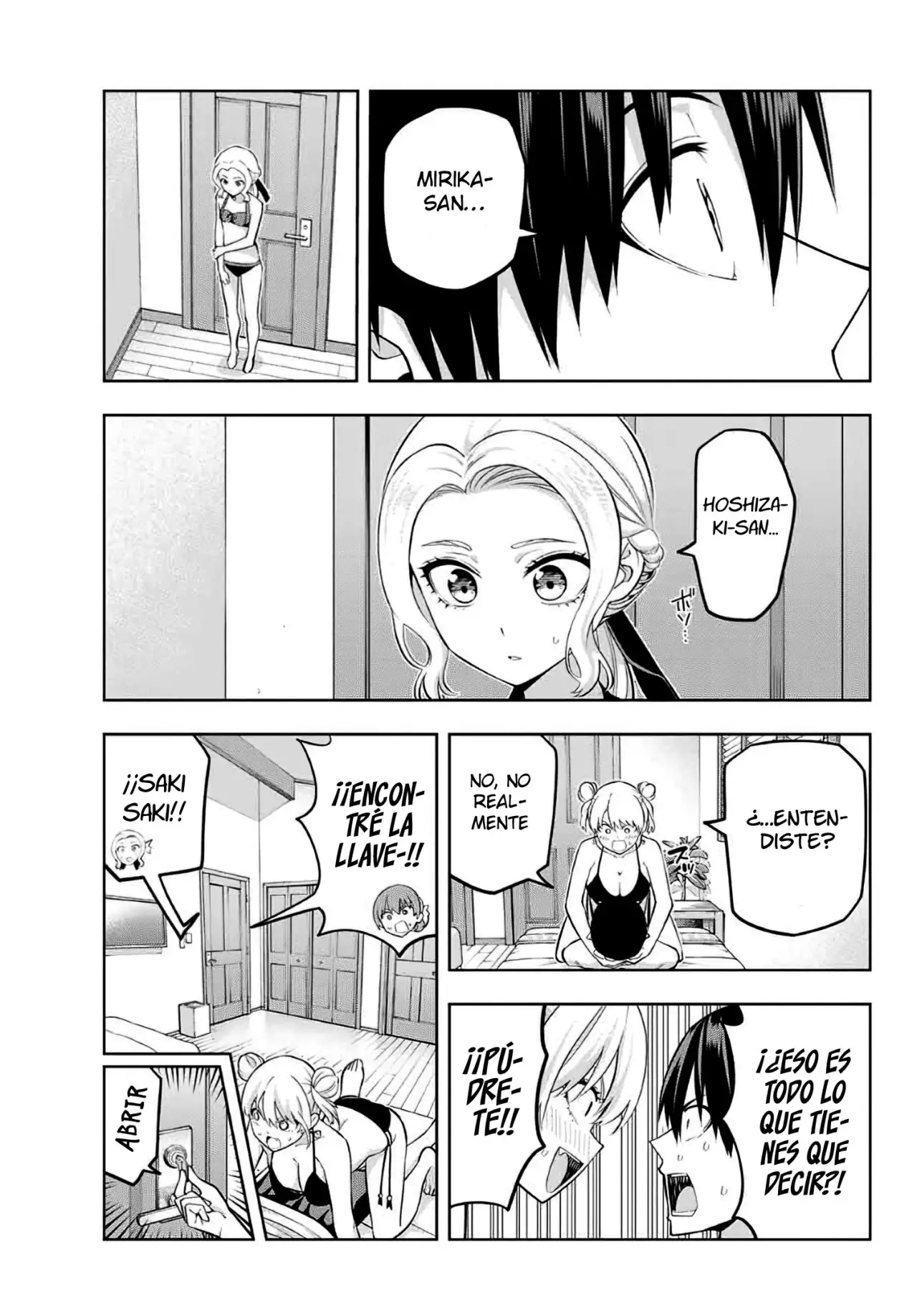 Kanojo mo Kanojo capítulo 78, página 15