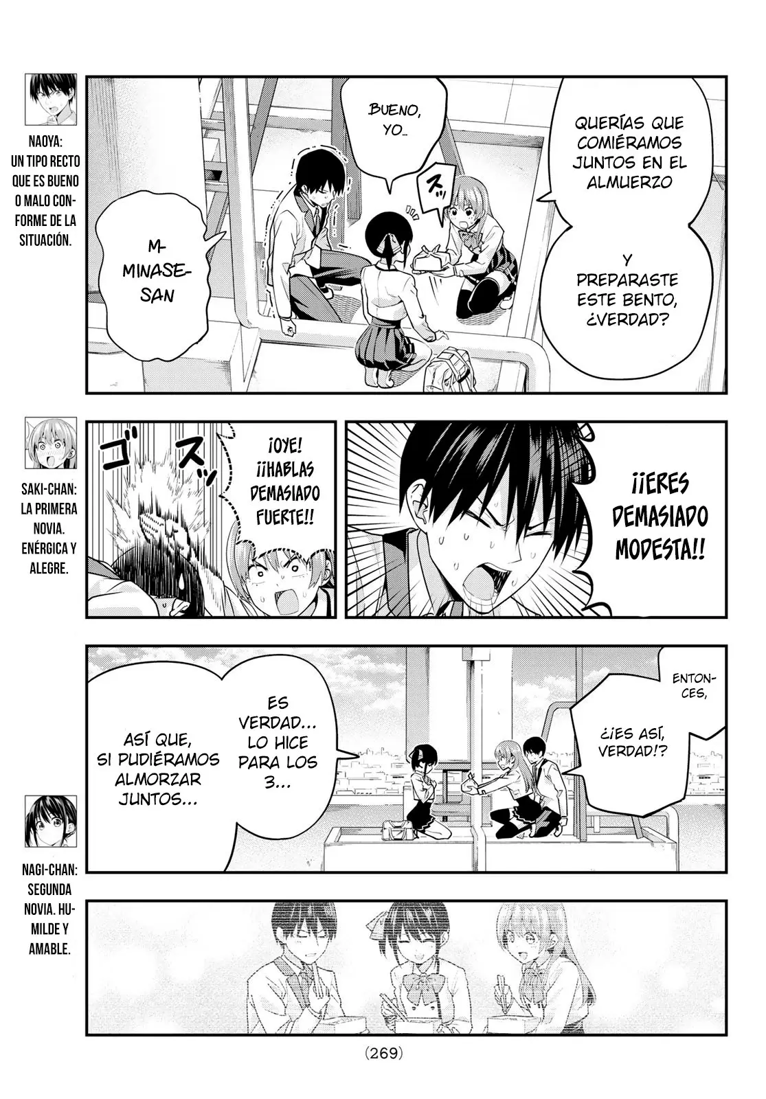 Kanojo mo Kanojo capítulo 8, página 4