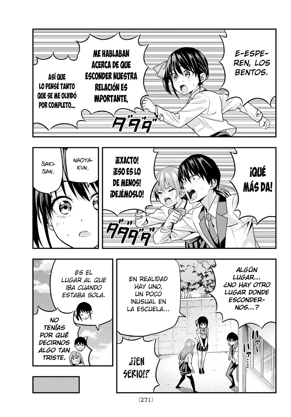 Kanojo mo Kanojo capítulo 8, página 6