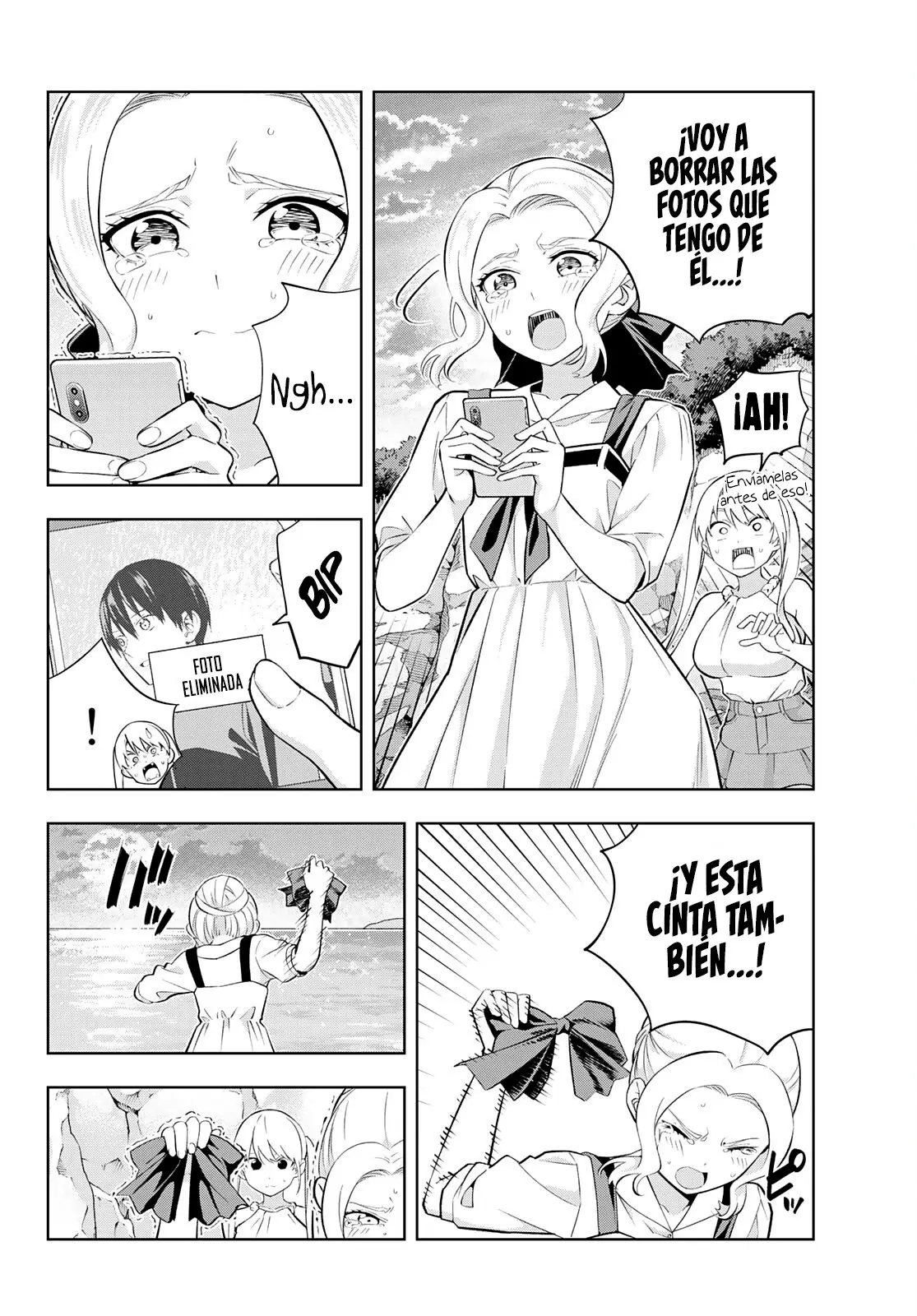 Kanojo mo Kanojo capítulo 86, página 12