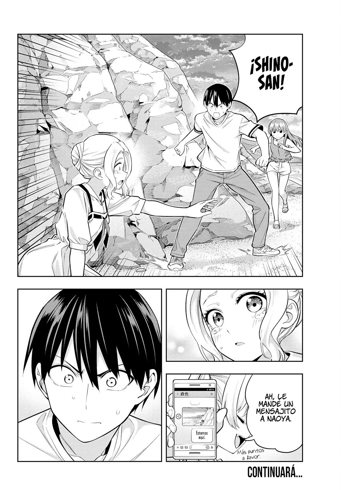 Kanojo mo Kanojo capítulo 86, página 16
