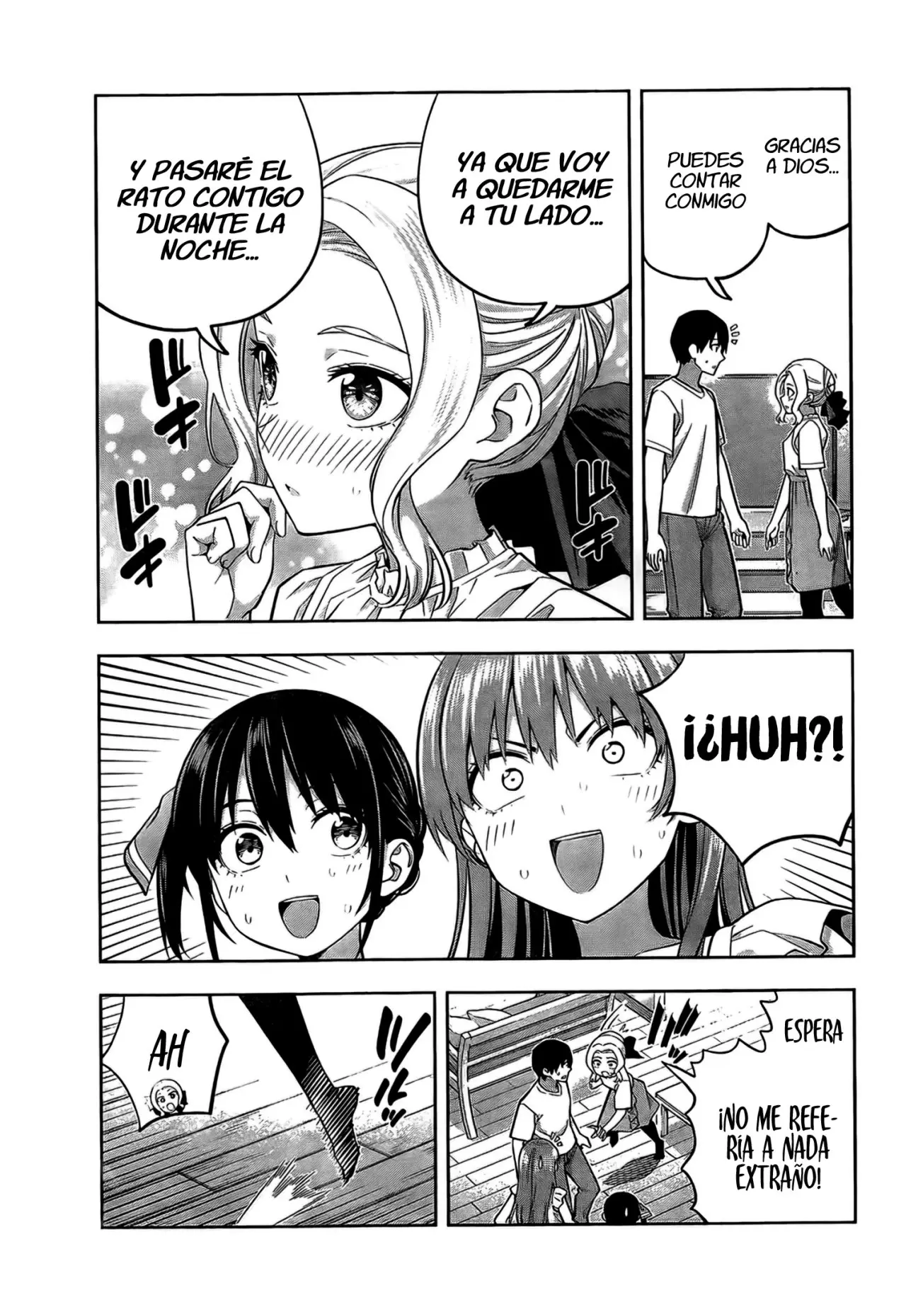 Kanojo mo Kanojo capítulo 90, página 9