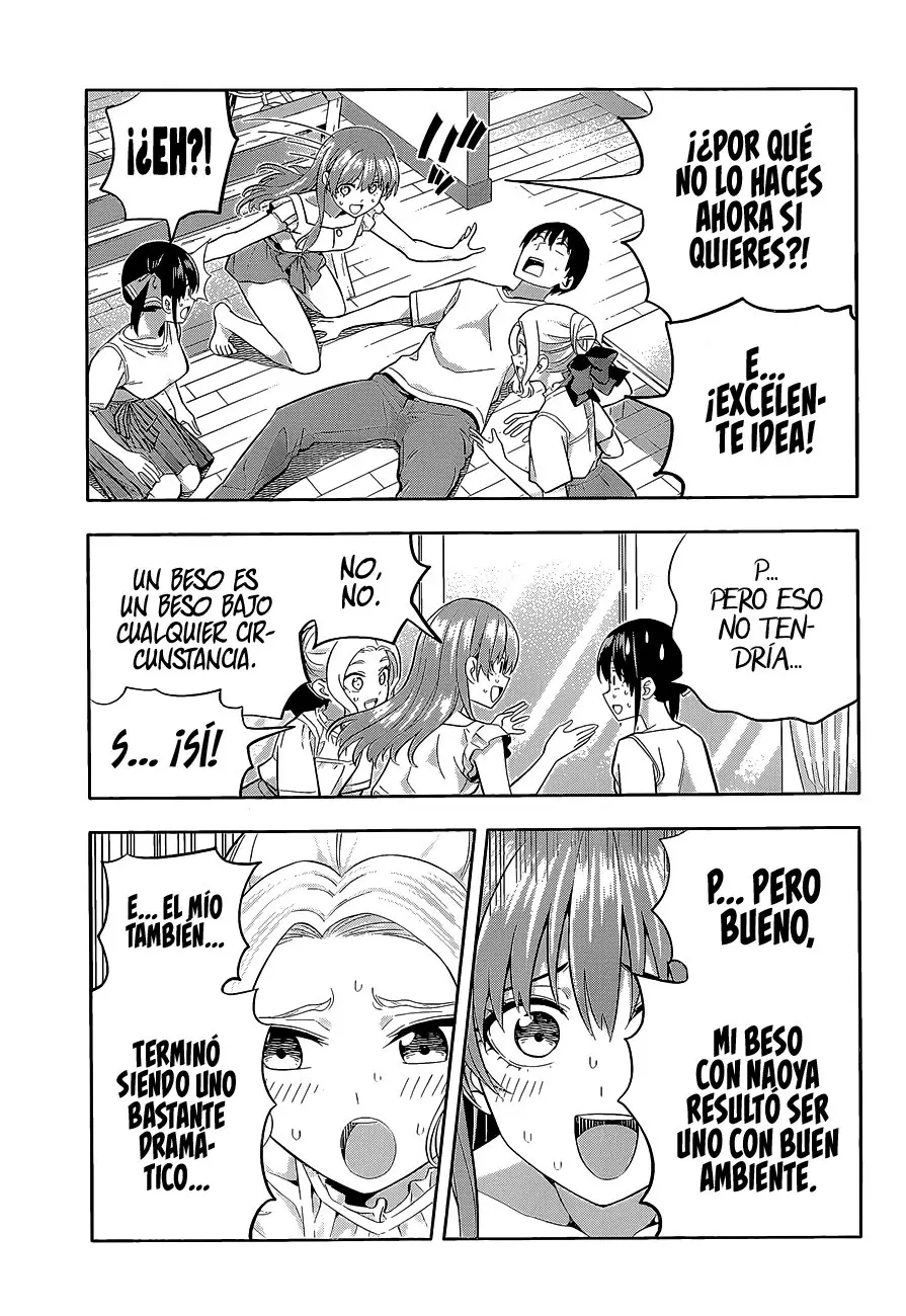 Kanojo mo Kanojo capítulo 91, página 14