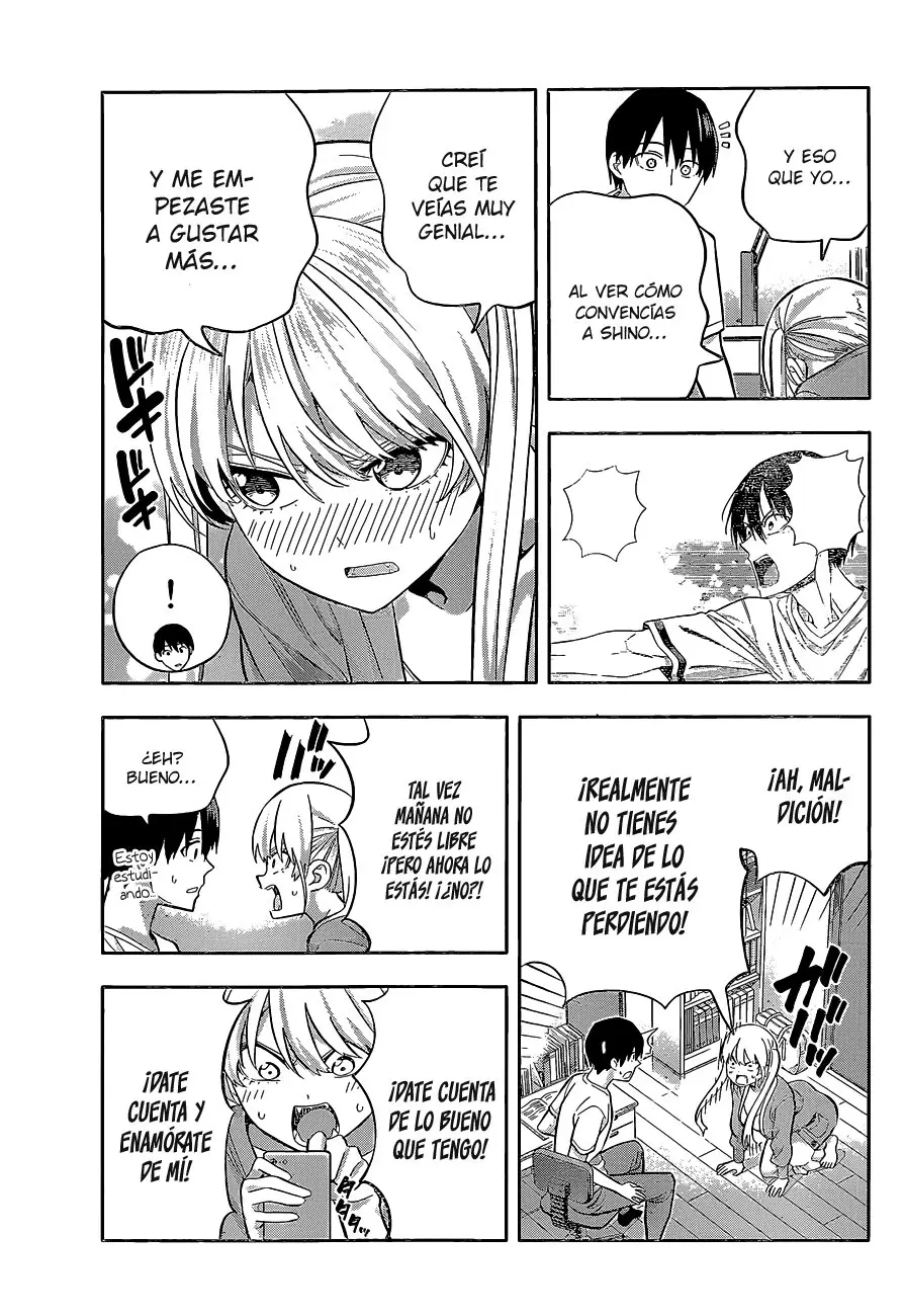 Kanojo mo Kanojo capítulo 92, página 7
