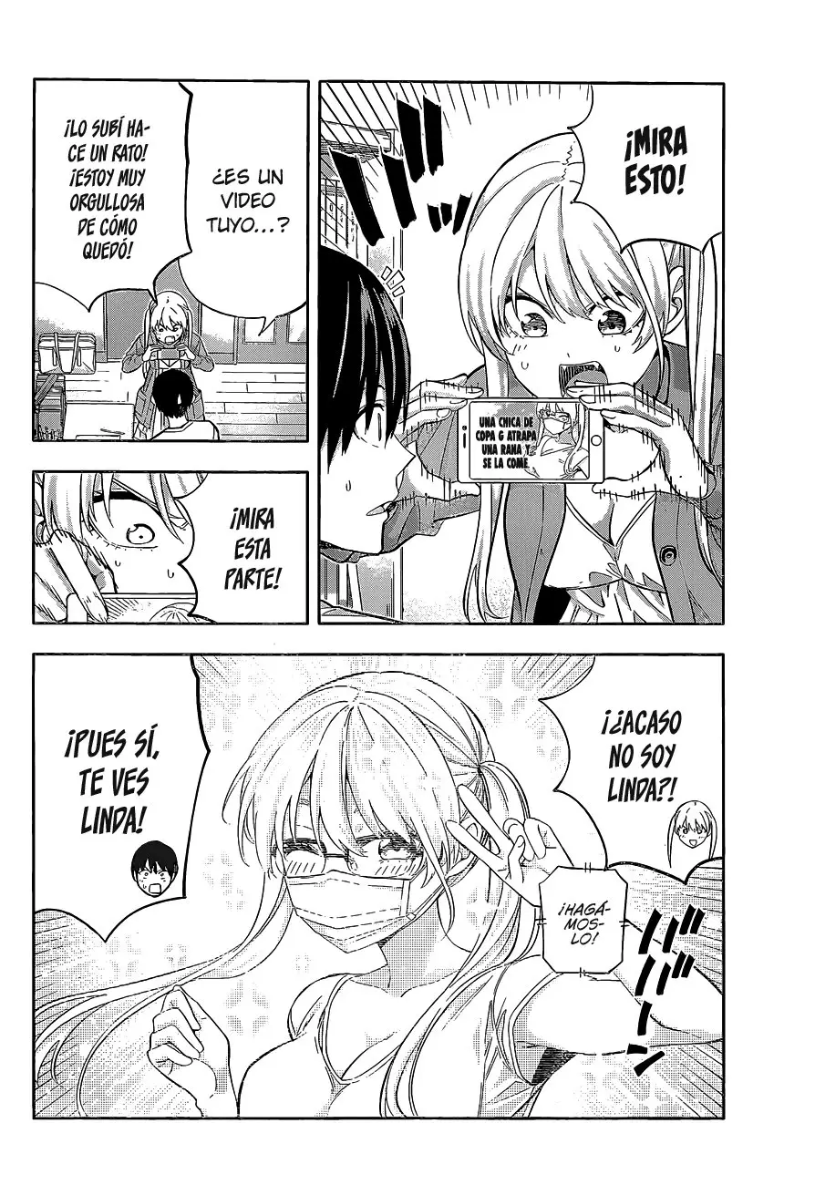 Kanojo mo Kanojo capítulo 92, página 8