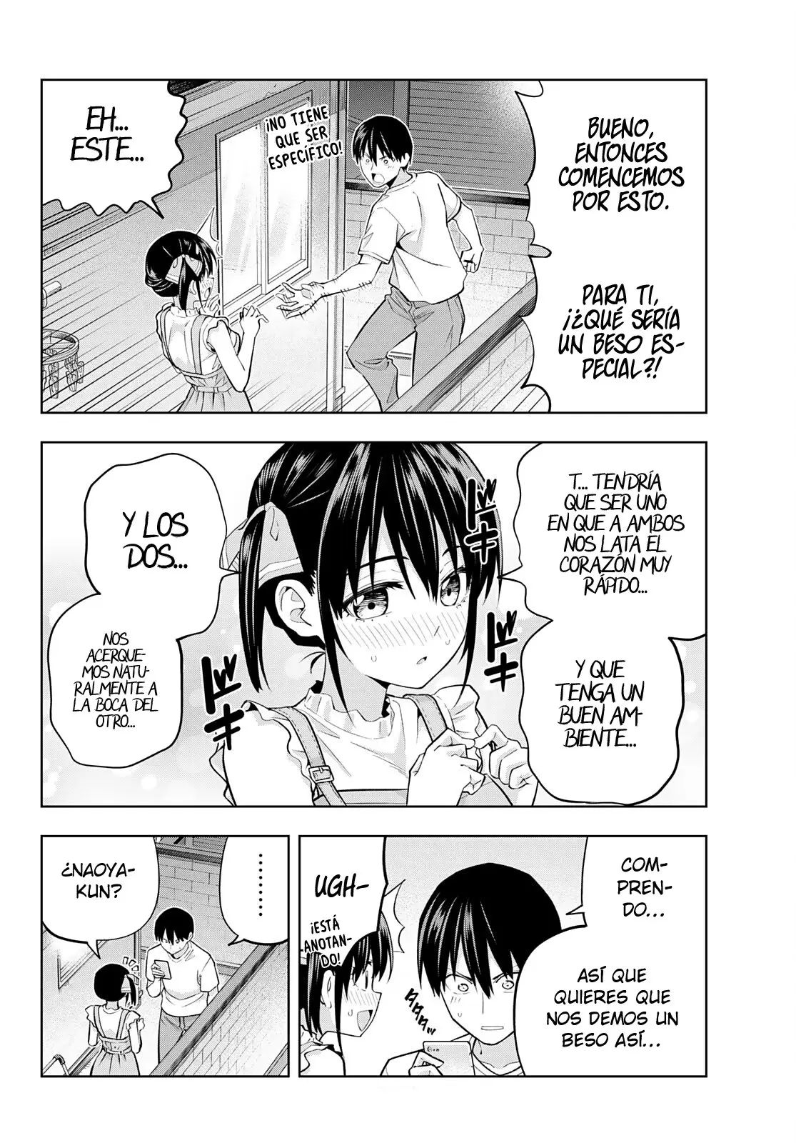 Kanojo mo Kanojo capítulo 95, página 9