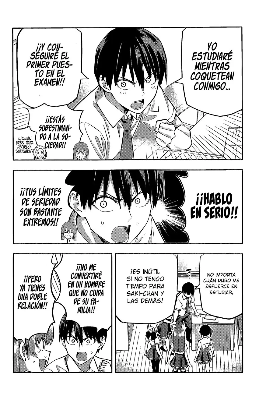 Kanojo mo Kanojo capítulo 99, página 13