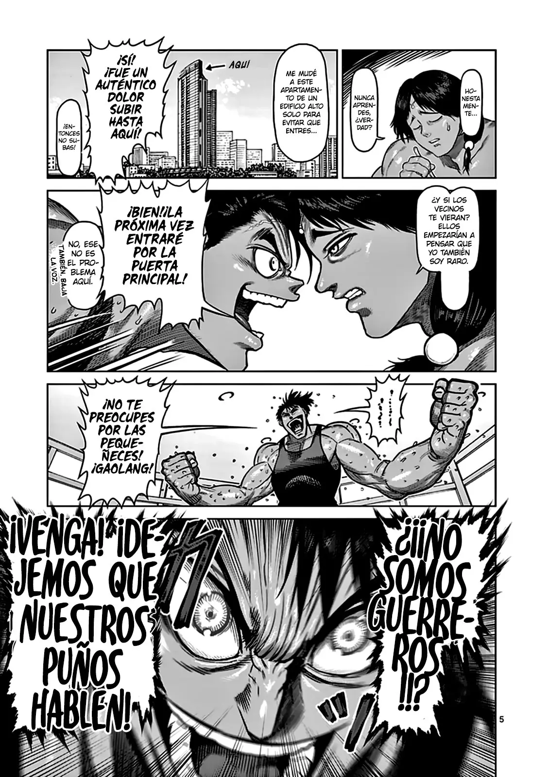 Kengan Asura capítulo 0.3, página 5