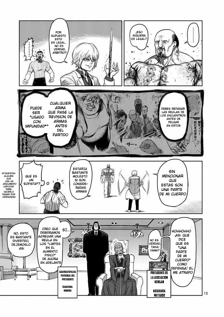 Kengan Asura capítulo 103, página 14