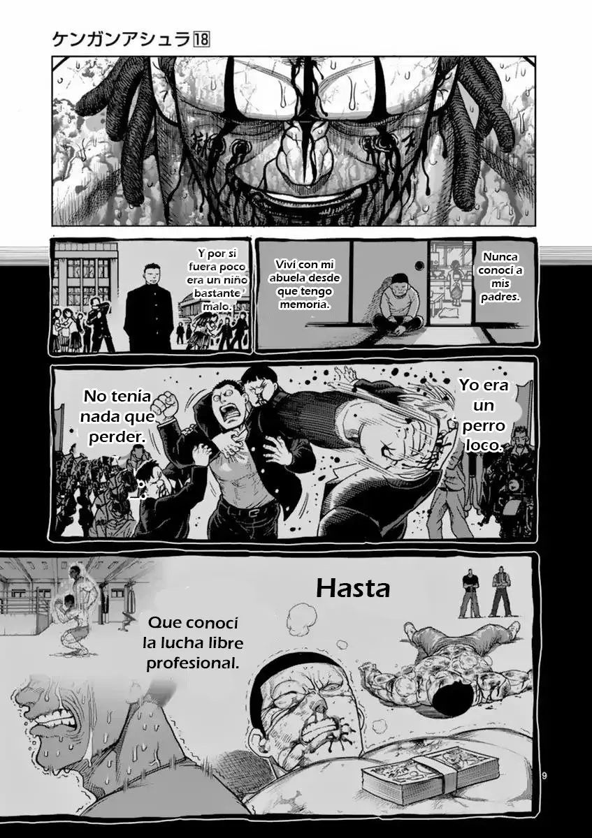 Kengan Asura capítulo 146, página 10