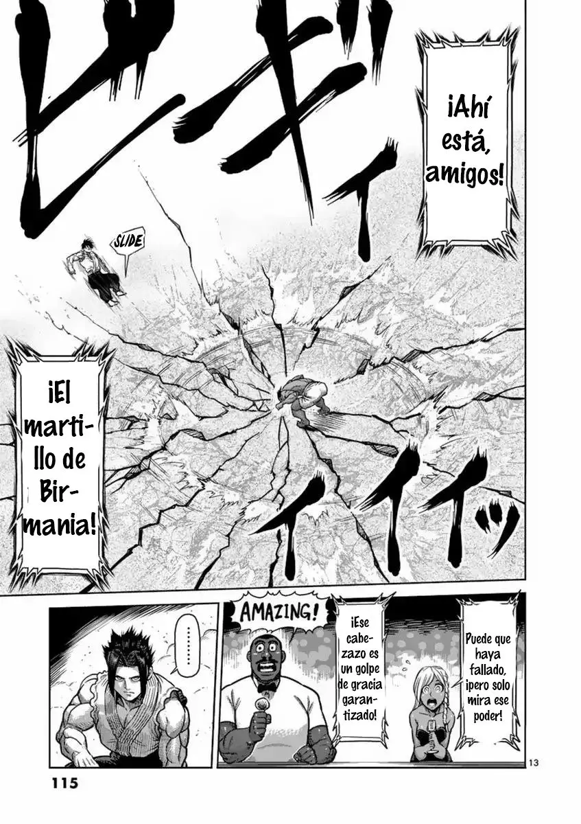 Kengan Asura capítulo 149, página 14