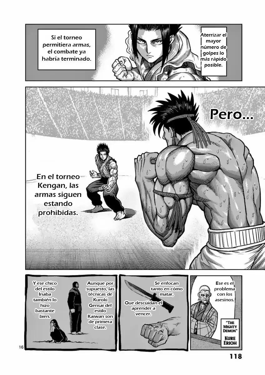 Kengan Asura capítulo 149, página 17