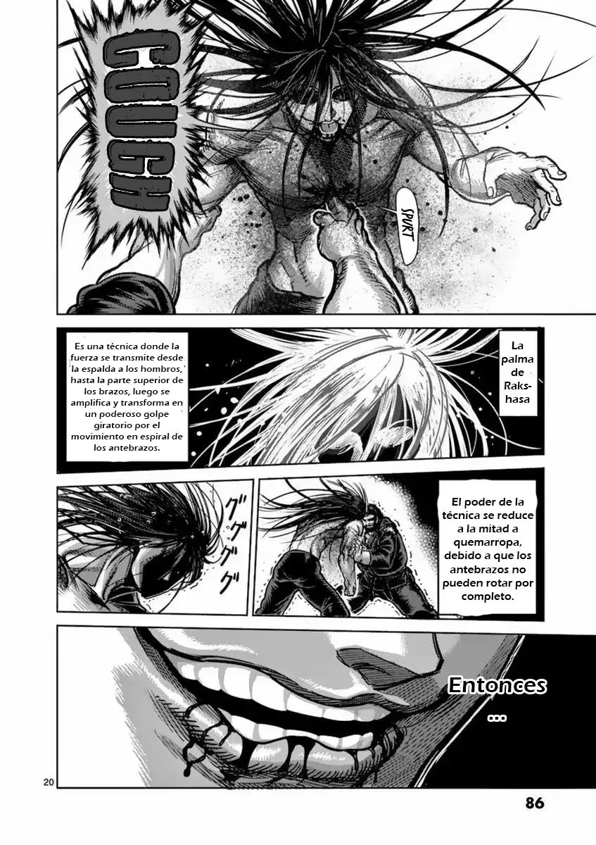 Kengan Asura capítulo 157, página 21