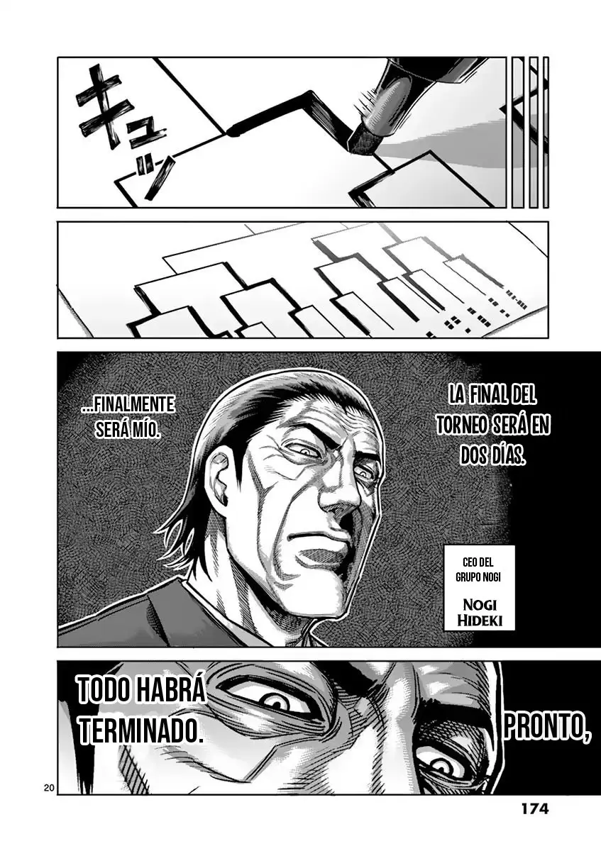 Kengan Asura capítulo 170, página 21