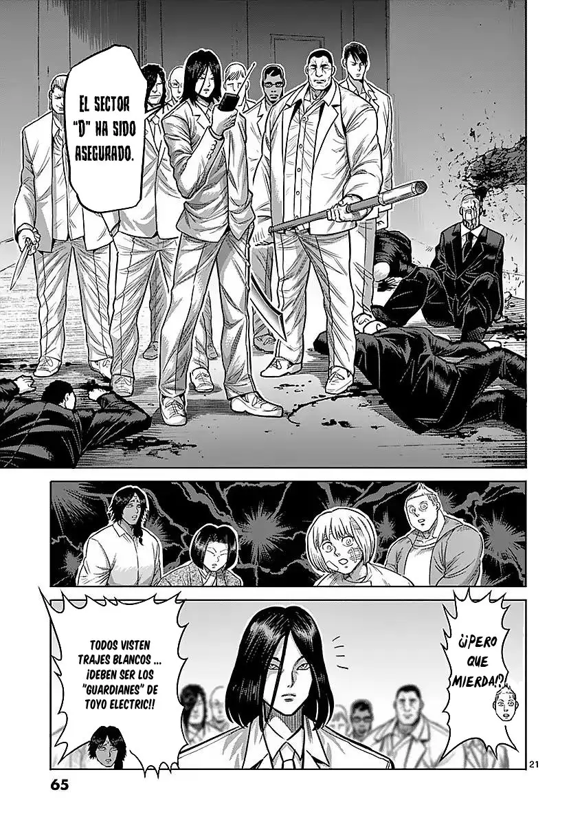 Kengan Asura capítulo 174, página 21
