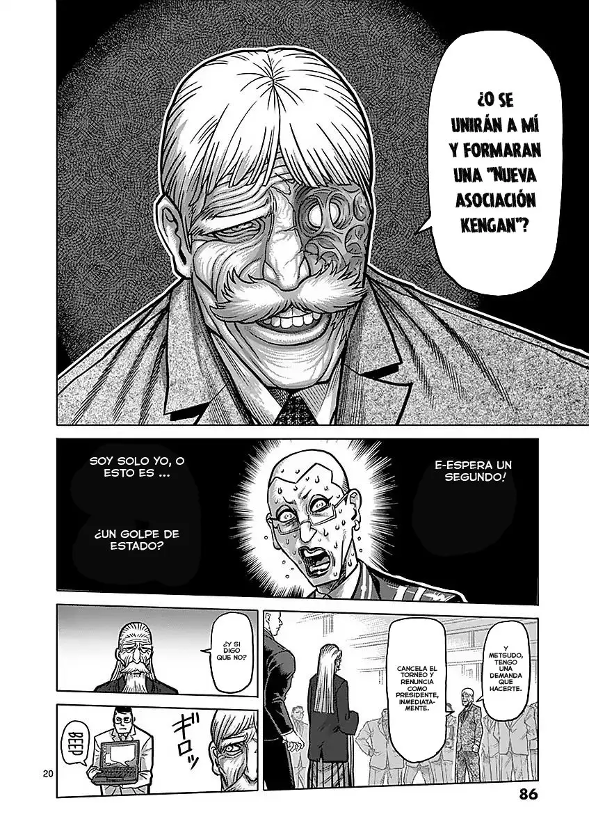 Kengan Asura capítulo 175, página 21