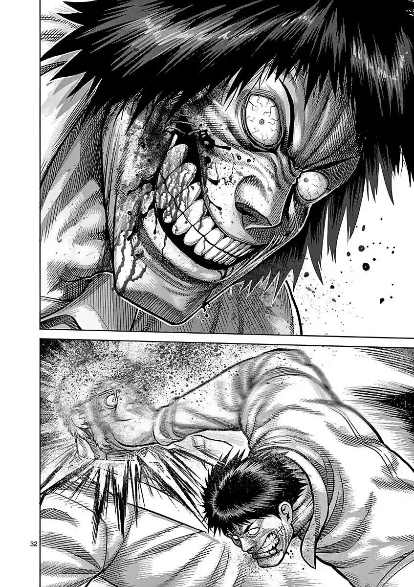 Kengan Asura capítulo 180, página 32