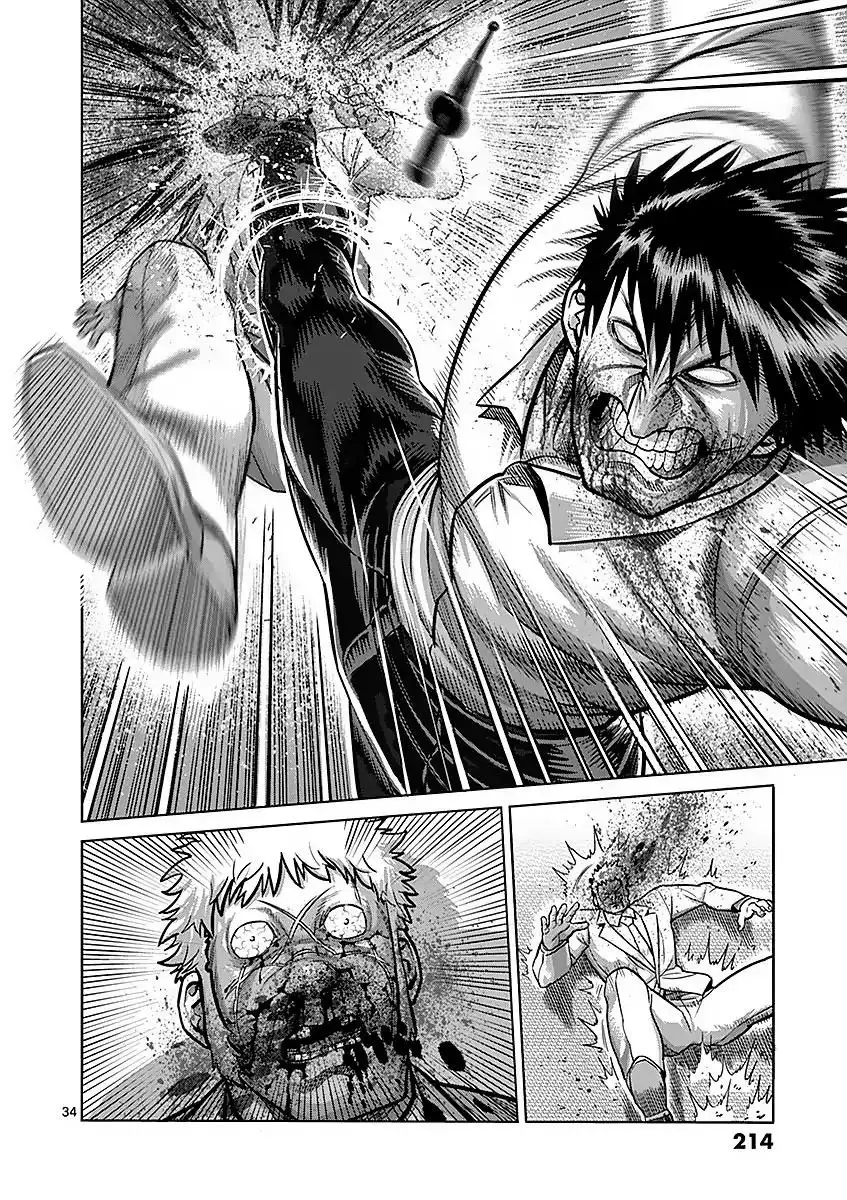 Kengan Asura capítulo 180, página 34