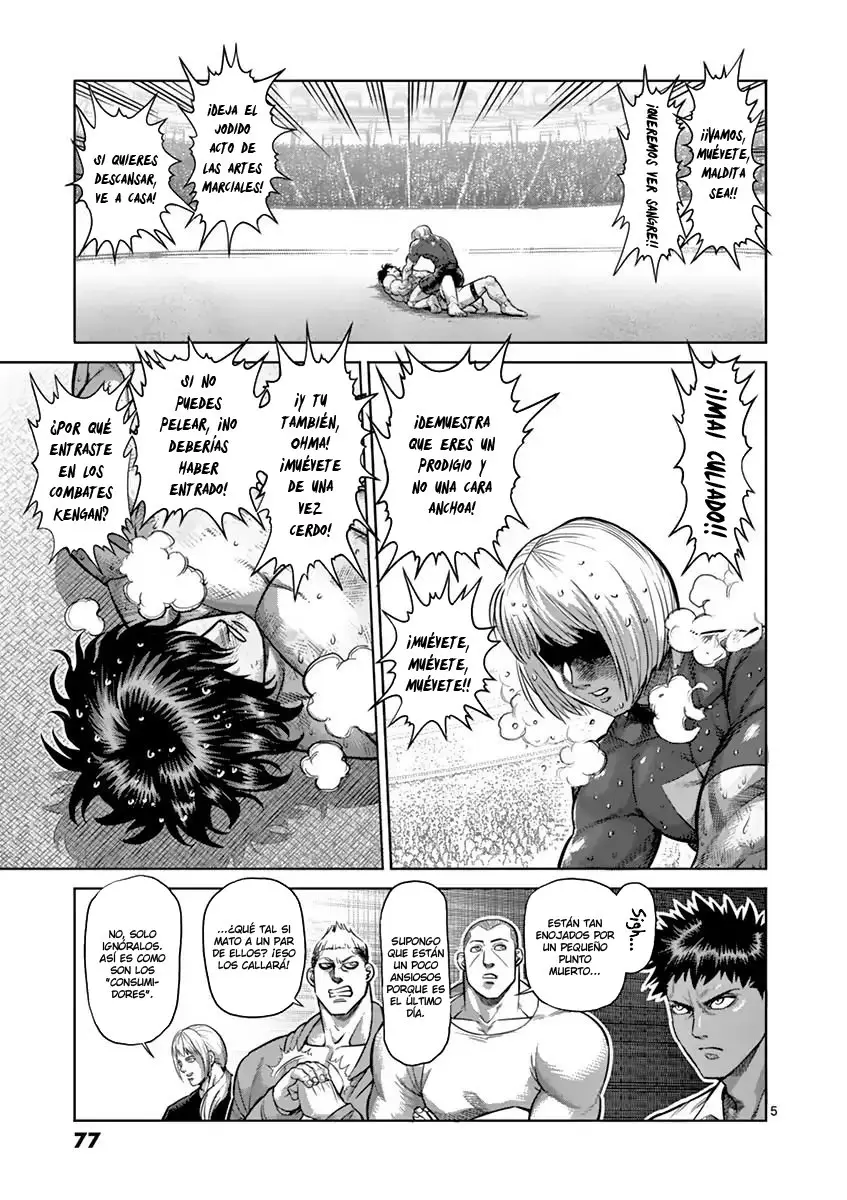 Kengan Asura capítulo 185, página 5