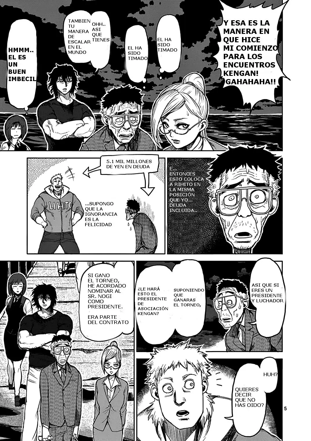 Kengan Asura capítulo 30, página 5