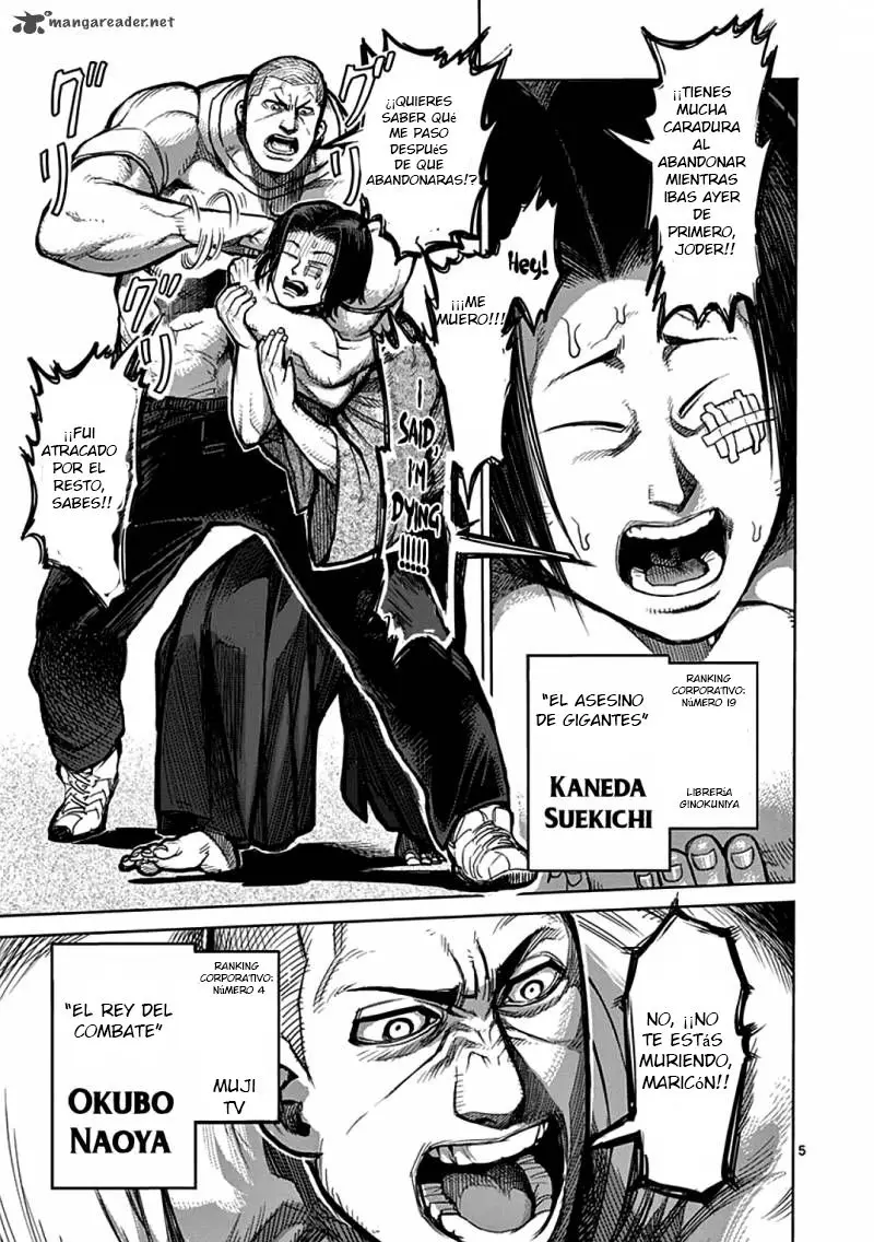 Kengan Asura capítulo 39, página 5