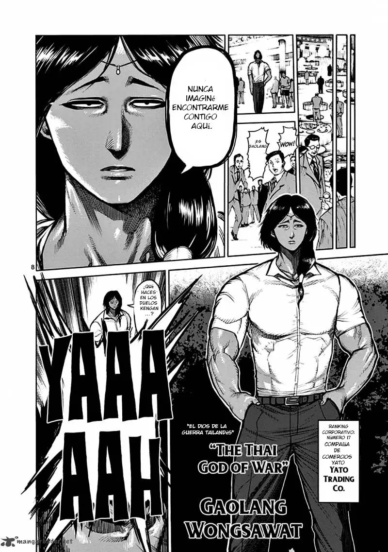 Kengan Asura capítulo 39, página 8