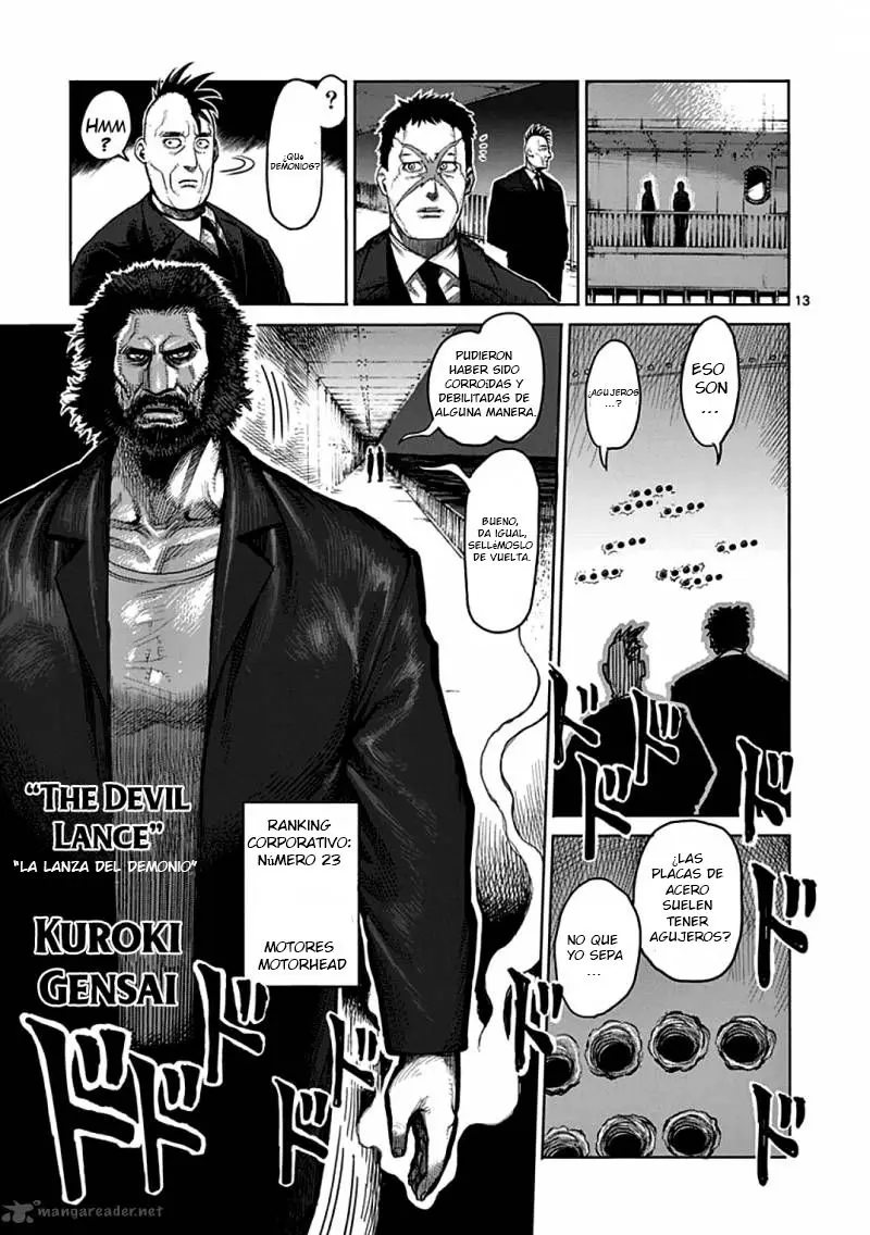 Kengan Asura capítulo 39, página 13