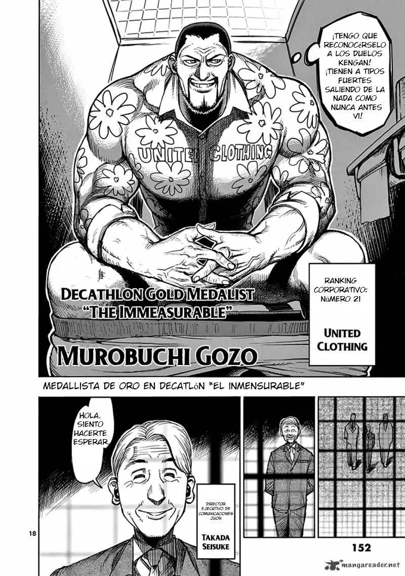 Kengan Asura capítulo 39, página 18