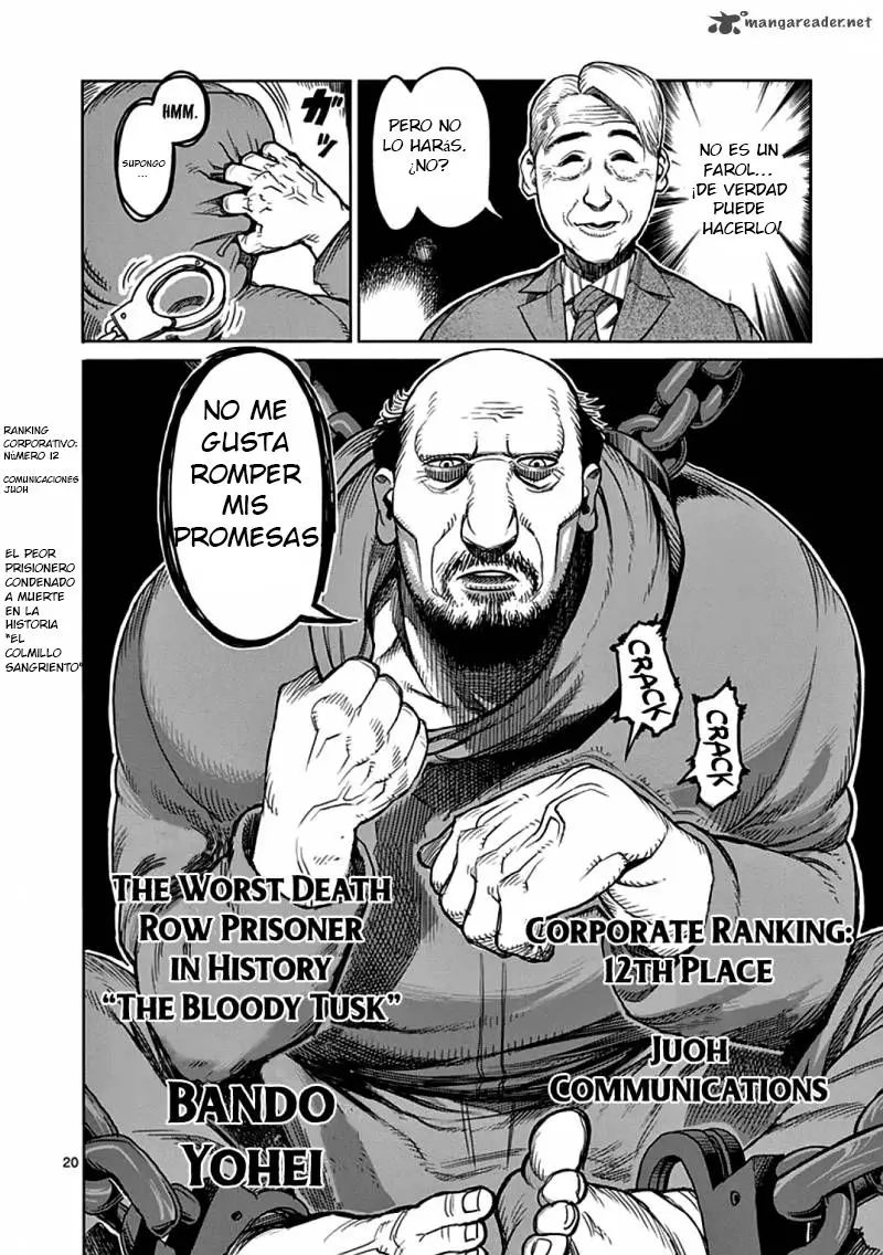 Kengan Asura capítulo 39, página 20