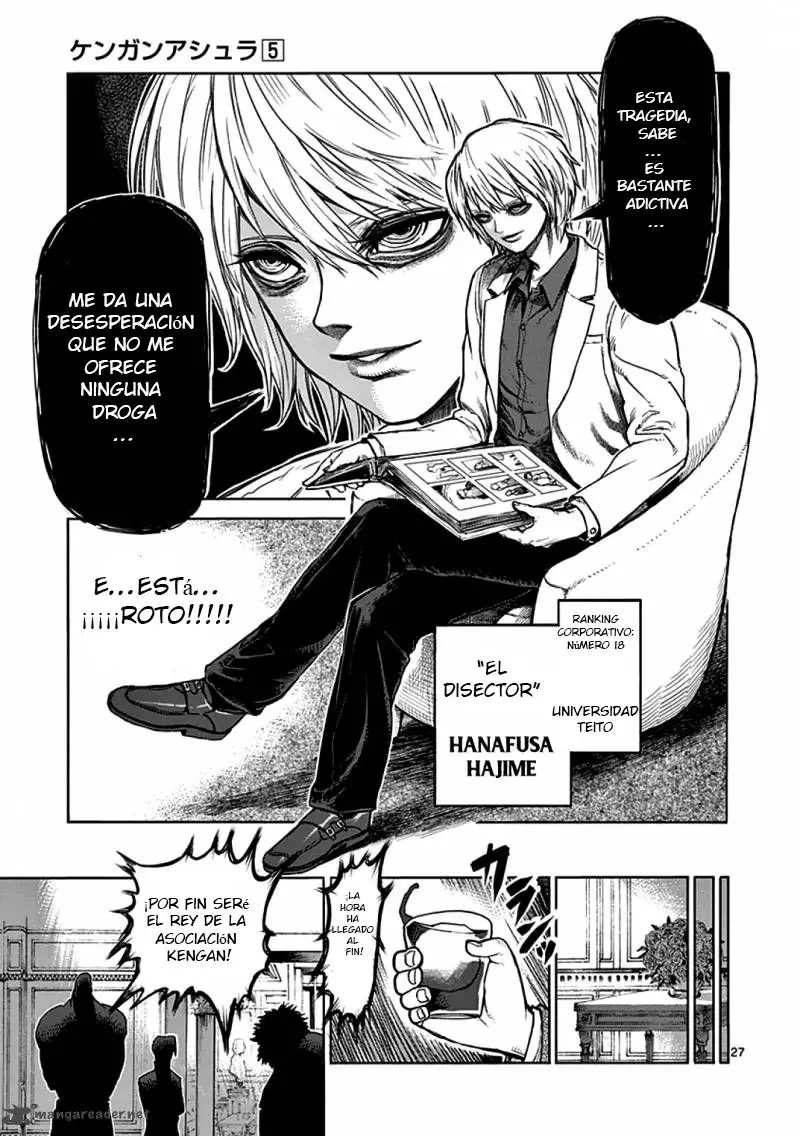 Kengan Asura capítulo 39, página 27
