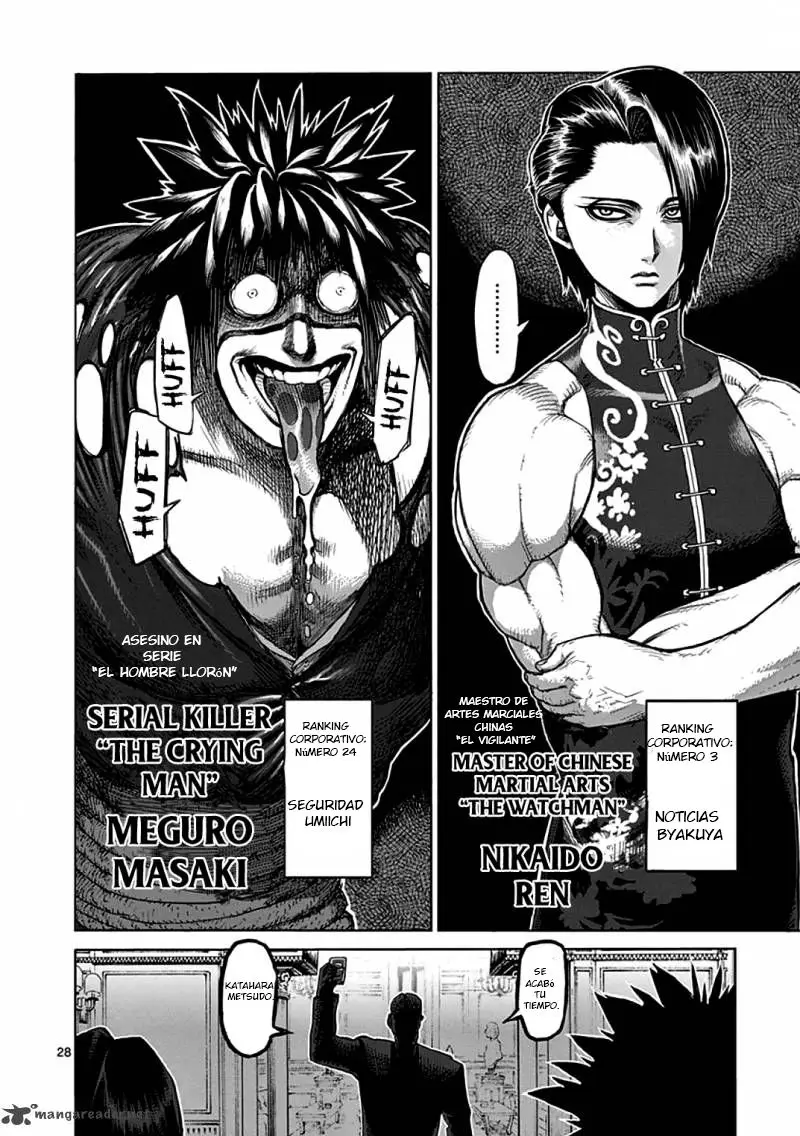 Kengan Asura capítulo 39, página 28