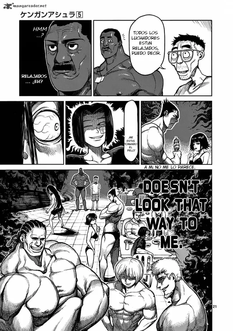 Kengan Asura capítulo 40, página 21