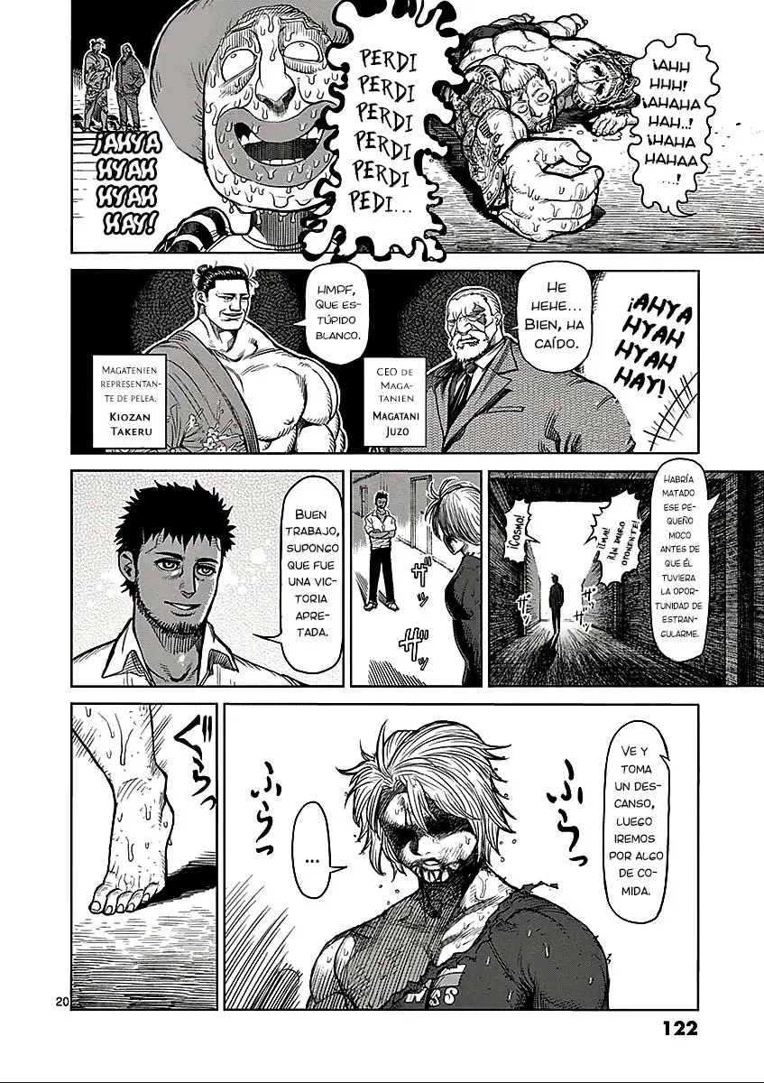 Kengan Asura capítulo 46, página 21