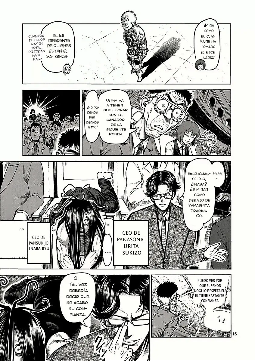 Kengan Asura capítulo 52, página 15