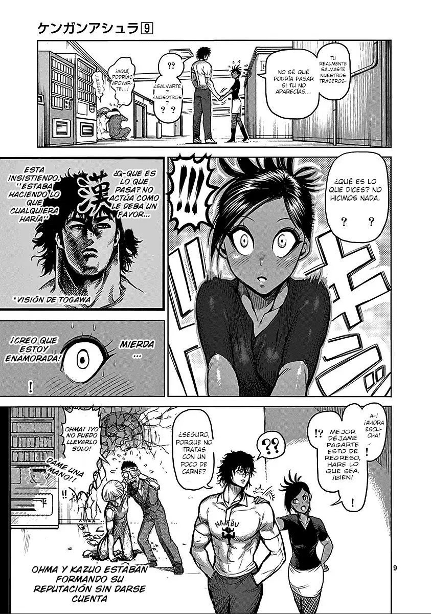 Kengan Asura capítulo 68, página 10
