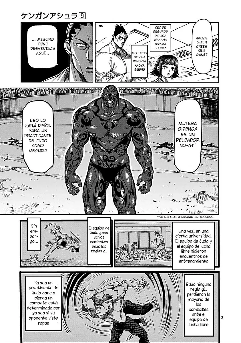Kengan Asura capítulo 71, página 4
