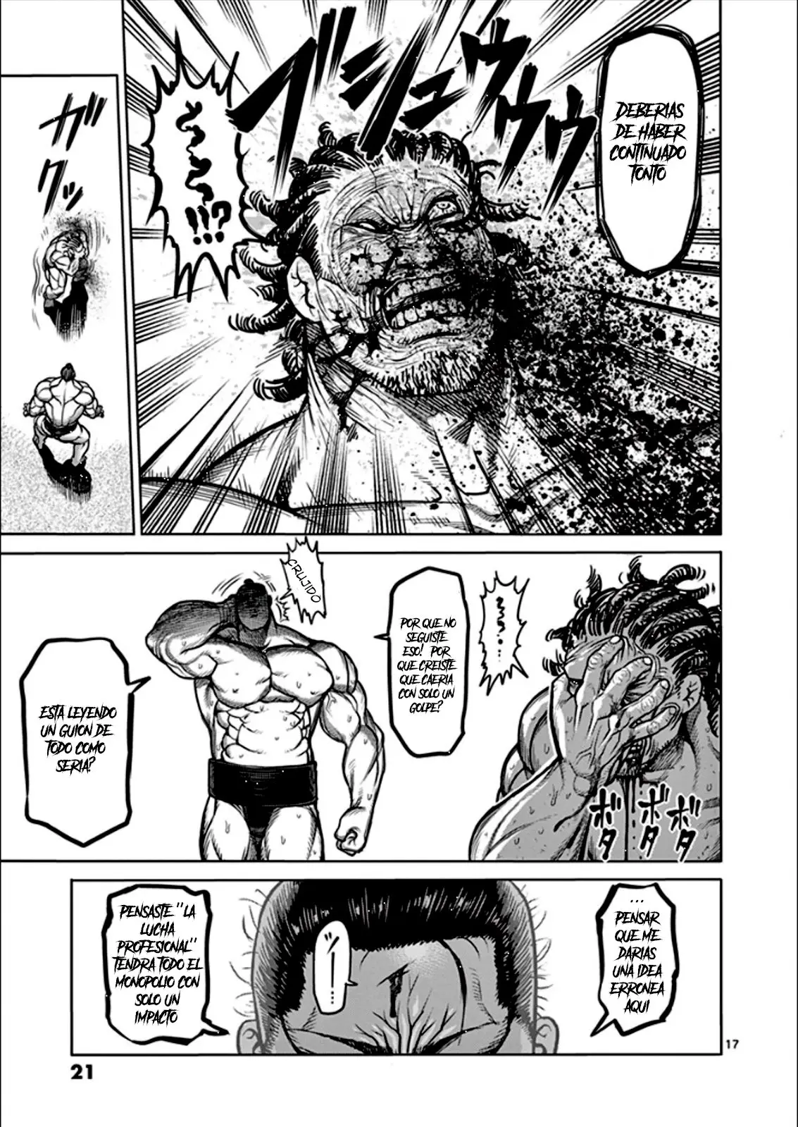 Kengan Asura capítulo 75, página 21