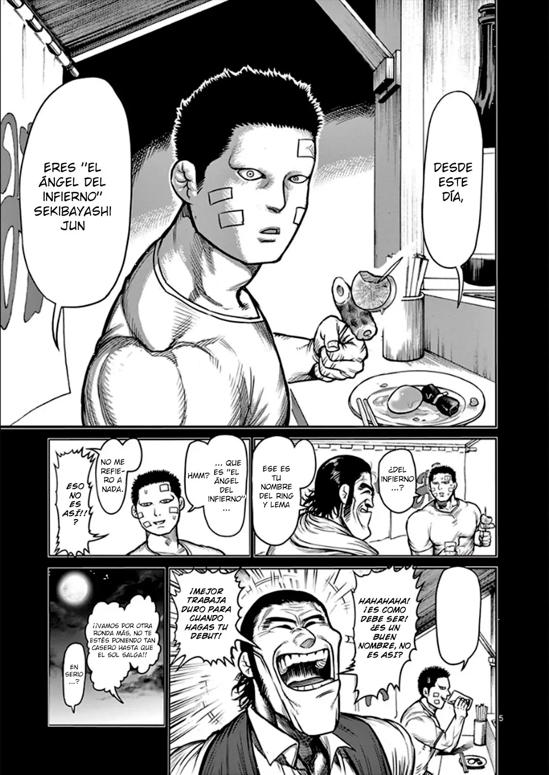 Kengan Asura capítulo 76, página 6